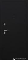 Стальной стандарт S11 (черная шагрень) входная металлическая дверь
